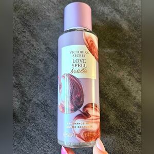 Victoria's Secret LOVE SPELL BRULEE Body Fragrance FFM Body Mist NEW 8.4oz